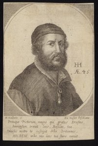 Autorretrato de Hans Holbein de Hans Holbein der Jüngere