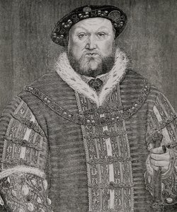 Enrique VIII (1491-1547) de Hans Holbein der Jüngere