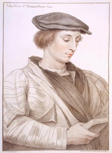 John More grabado por Francesco Bartolozzi (1727-1815) de Hans Holbein der Jüngere