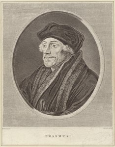 Retrato de Desiderio Erasmo de Hans Holbein der Jüngere