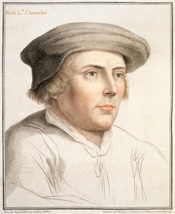 Richard Rich, Primer Barón Rich (c.1496-1567) grabado por Francesco Bartolozzi (1727-1815) de Hans Holbein der Jüngere