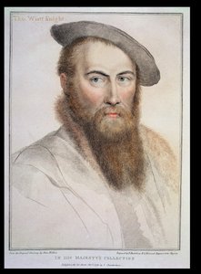 Sir Thomas Wyatt (c.1503-42) grabado por Francesco Bartolozzi (1727-1815)