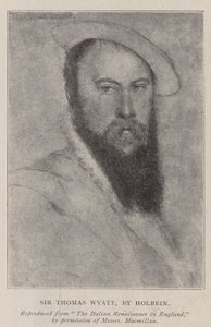 Sir Thomas Wyatt de Hans Holbein der Jüngere