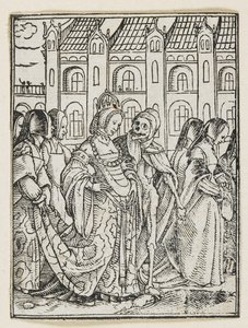 La Emperatriz de la Danza de la Muerte (Lyon) de Hans Holbein der Jüngere