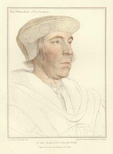 William FitzWilliam, Conde de Southampton (aguafuerte) de Hans Holbein der Jüngere