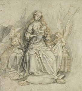 Madonna y Niño de Hans Holbein the Elder