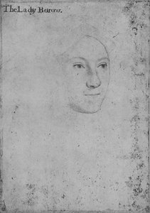 Alice London, Lady Borough, c. 1541-1945 de Hans Holbein der Jüngere