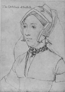 Catherine Willoughby, c1532-1543 1945 de Hans Holbein der Jüngere
