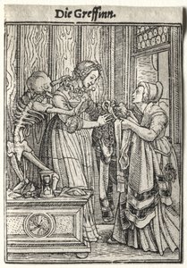 Danza de la Muerte: La Condesa de Hans Holbein the Younger