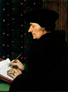 Desiderio Erasmo, humanista y erudito holandés, 1523 de Hans Holbein der Jüngere