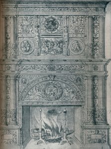 Dibujo de Chimenea, c1537 de Hans Holbein der Jüngere