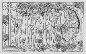 La danza de la muerte de Holbein de Hans Holbein der Jüngere