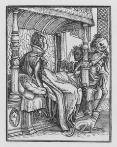 La danza de la muerte de Holbein: La duquesa de Hans Holbein der Jüngere