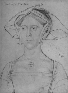 Joan, Lady Meutas, c1536-1543, 1945 de Hans Holbein der Jüngere