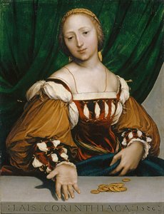Laís de Corinto de Hans Holbein der Jüngere