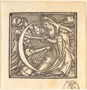 Letra C de Hans Holbein der Jüngere