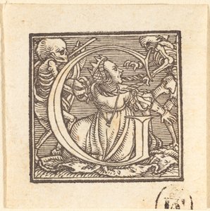 Letra G de Hans Holbein der Jüngere