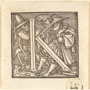 Letra K de Hans Holbein der Jüngere