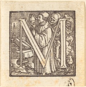 Letra M de Hans Holbein der Jüngere