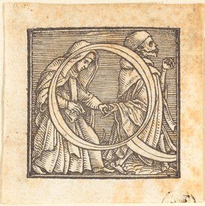 Letra Q de Hans Holbein der Jüngere