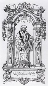 Retrato de Erasmo de Rotterdam (Erasmo "en el maletín") de Hans Holbein the Younger