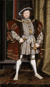 Retrato de Enrique VIII de Hans Holbein the Younger