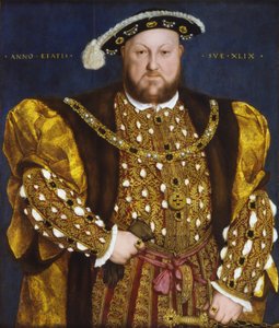 Retrato del rey Enrique VIII de Inglaterra de Hans Holbein der Jüngere