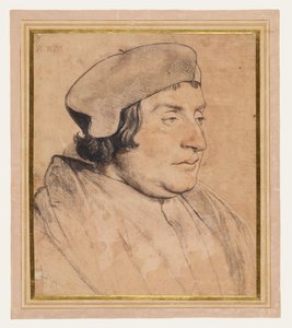 Retrato de un erudito o clérigo de Hans Holbein the Younger