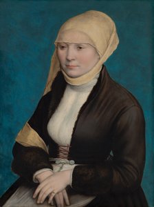 Retrato de una mujer del sur de Alemania de Hans Holbein der Jüngere