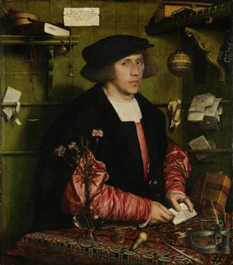 Retrato del comerciante George Gisze de Hans Holbein der Jüngere