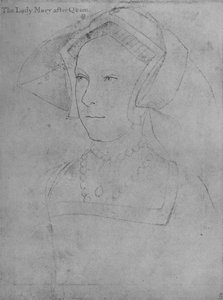 Princesa María, c. 1536 1945 de Hans Holbein der Jüngere