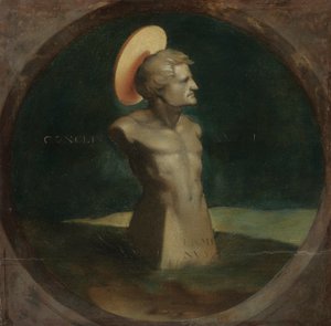Terminus, el dispositivo de Erasmo, c.1532 (óleo sobre madera)