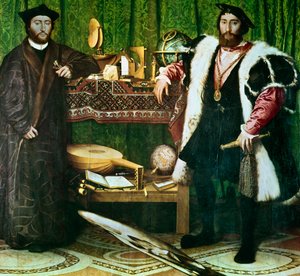 Los embajadores, 1533 de Hans Holbein der Jüngere