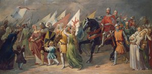 Regreso de los soldados de Zúrich de la batalla de Dattwil