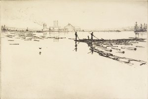 El Boom de los Troncos, c.1924 de Hans Kleiber