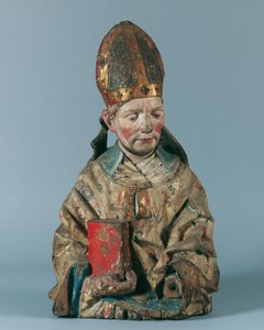 media figura de St. obispo
