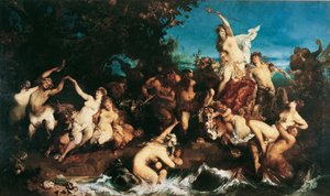 Baco y Ariadna de Hans Makart