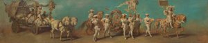Diseño para el desfile festivo de 1879 - Los molineros y panaderos de Hans Makart