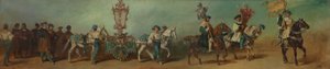 Proyecto para el desfile festivo de 1879 - Los hojalateros de Hans Makart