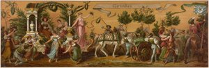 Hans Makarts procesión de la ciudad Viena de Hans Makart