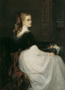Retrato de Eugenia Scheuffelen de Hans Makart