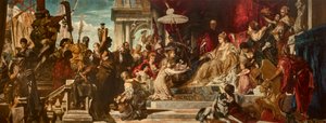 Venedig homenajea a Caterina Cornaro de Hans Makart