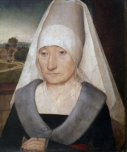 Una dama mayor de Hans Memling
