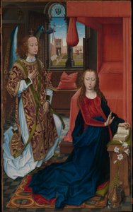 Anunciación de Hans Memling