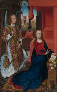 Anunciación, 1465-75 de Hans Memling