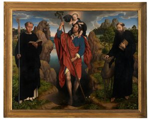 Panel central del Tríptico de Willem Moreel de Hans Memling