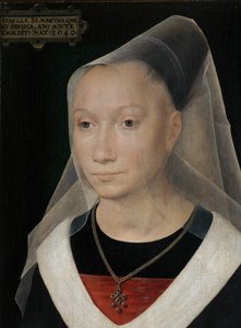 Detalle de Retrato de mujer joven