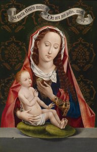 Madonna de la manzana de Hans Memling