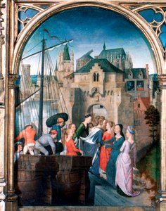 Santuario de Santa Úrsula, Llegada a Colonia, 1489 de Hans Memling