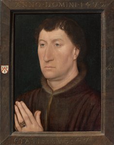 El canónigo Gilles Joye, 1472 de Hans Memling